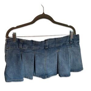 Almost Famous pleated denim skort XL